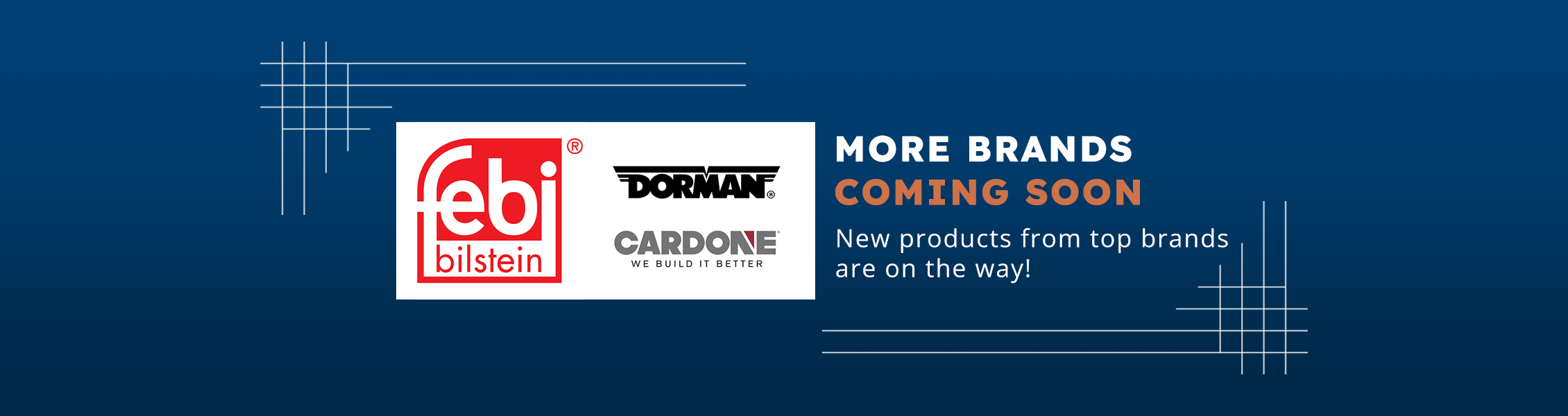 New Brands Coming Soon Banner